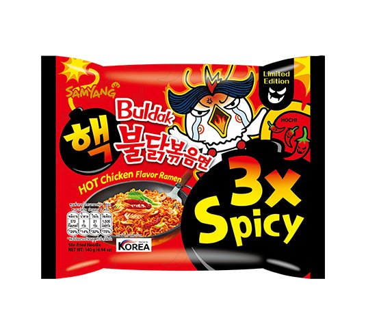 SAMYANG Buldak Hot Chicken 3x Spicy Ramen 140g