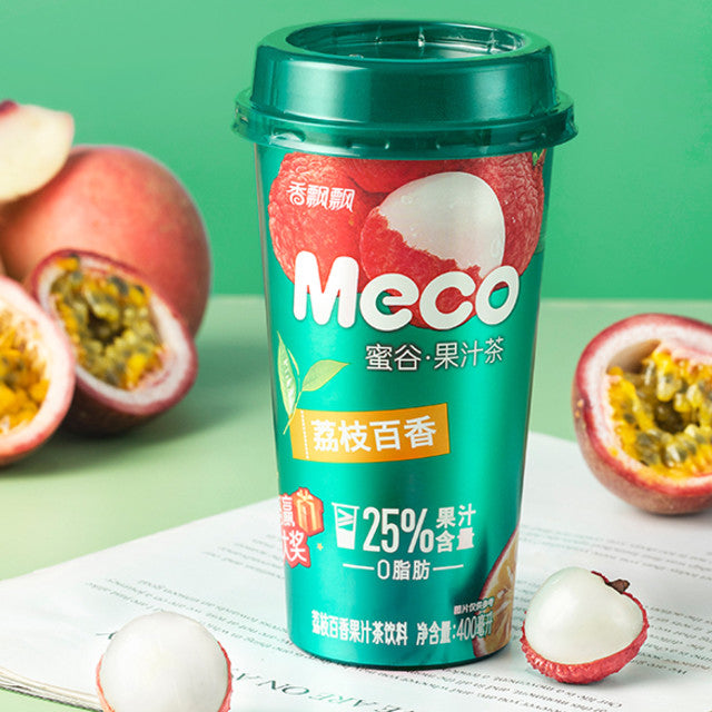 SENPURE MECO Lychee & Passionfruit Tea 400ml