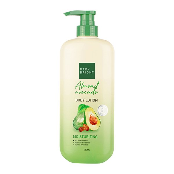 Almond Avocado Body Lotion 450ml Baby Bright (B)