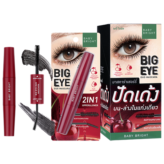 Big Eye Duo Mascara 4g+4g Baby Bright (M)