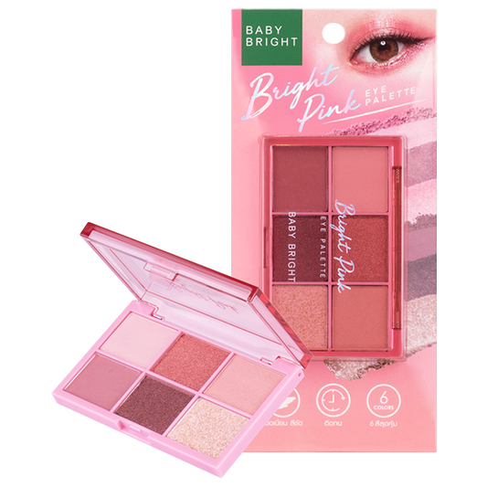 Bright Pink Eye Palette 0.7g x 6Colors Baby Bright (M)