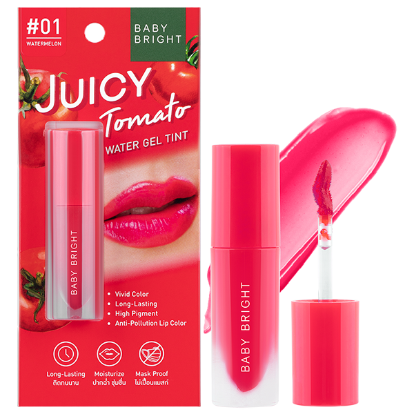 Juicy Tomato Water Gel Tint 2.5g Baby Bright (M) #01 Watermelon