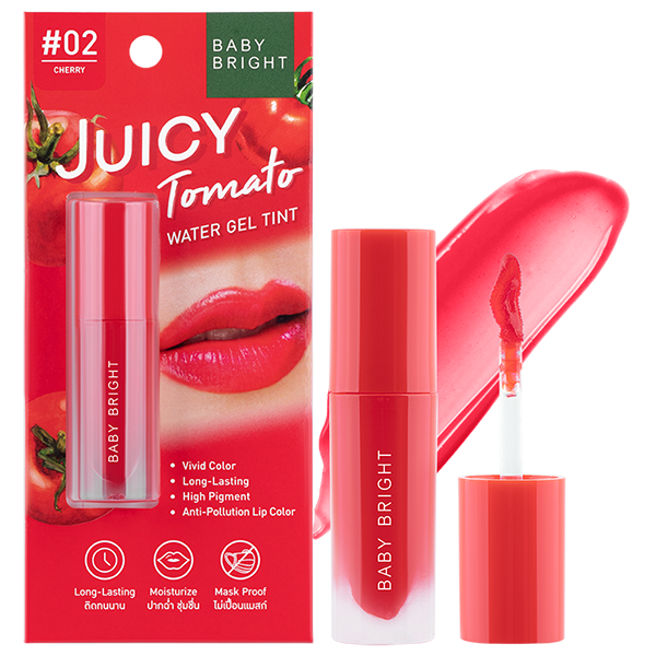 Juicy Tomato Water Gel Tint 2.5g Baby Bright (M) #02 Cherry