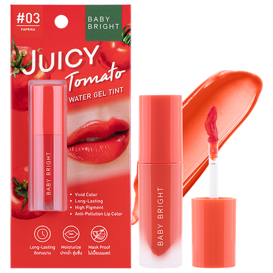 Juicy Tomato Water Gel Tint 2.5g Baby Bright (M) #03 Paprika