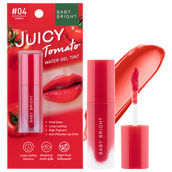 Juicy Tomato Water Gel Tint 2.5g Baby Bright (M) #04 Tomato