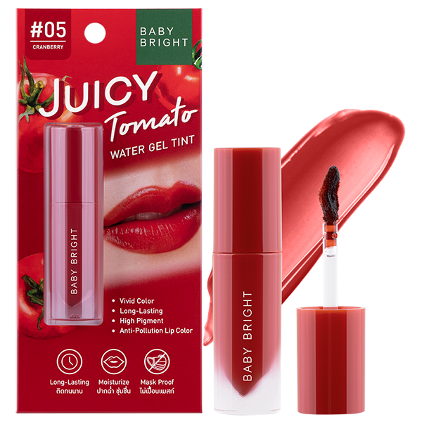 Juicy Tomato Water Gel Tint 2.5g Baby Bright (M) #05 Cranberry