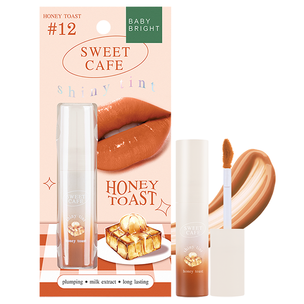 Sweet Cafe Shiny Tint 2.8g Baby Bright (M) #12 Honey Toast