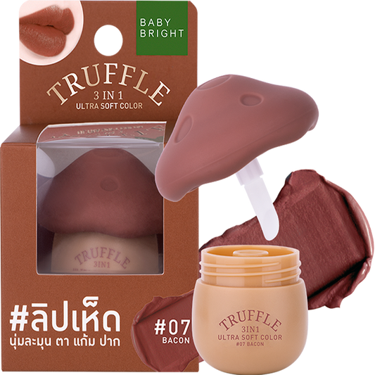 Truffle 3 In 1 Ultra Soft Color 6g Baby Bright (M) #07 Bacon