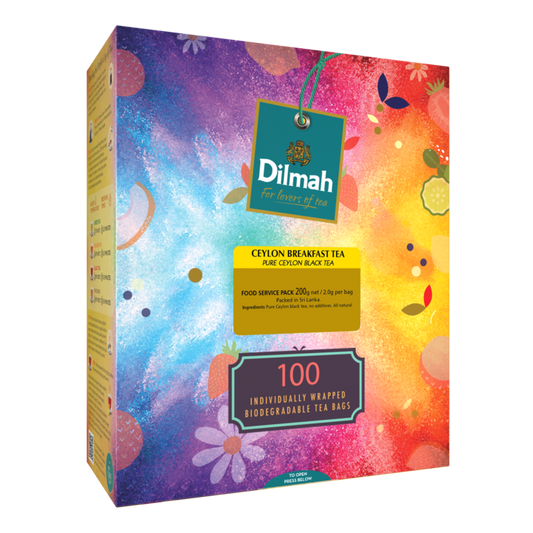 DILMAH CEYLON BREAKFAST TEA BAGS 100*2g