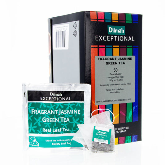 DILMAH EXCEPTIONAL SACHET FRANGRANT JASMINE 50x2g