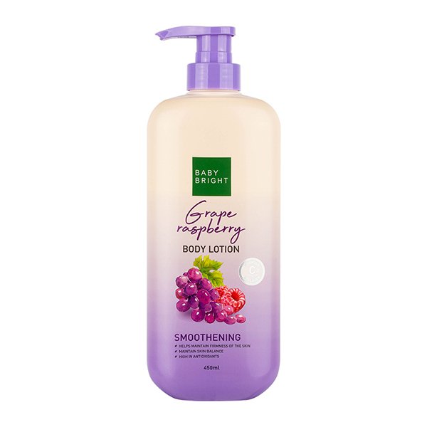 Grape Raspberry Body Lotion 450ml Baby Bright (B)