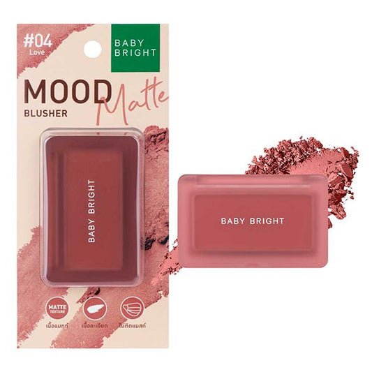 Mood Matte Blusher 4.5g Baby Bright (M) #04 Love