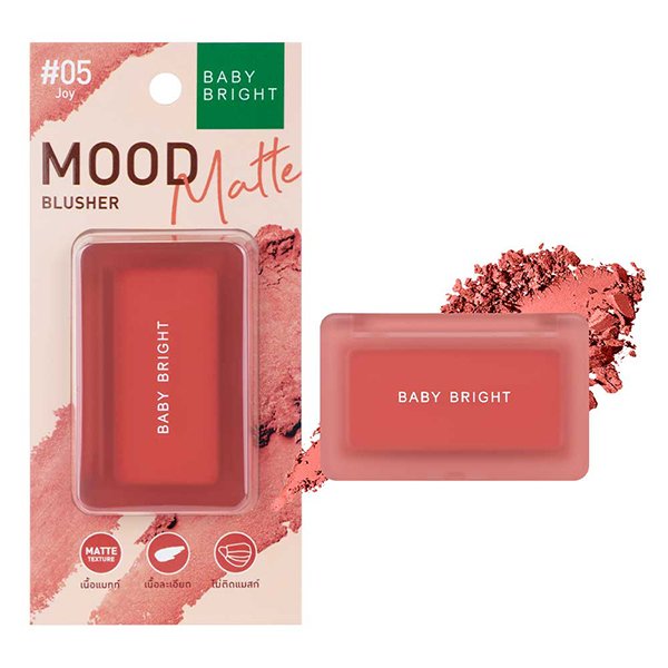 Mood Matte Blusher 4.5g Baby Bright (M) #05 Joy