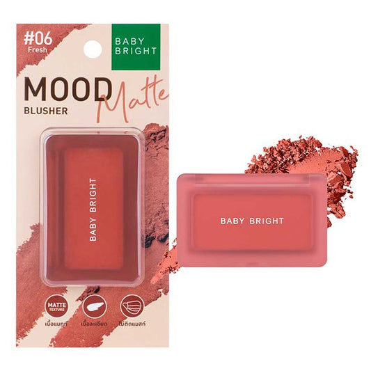 Mood Matte Blusher 4.5g Baby Bright (M) #06 Fresh