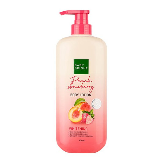 Peach Strawberry Body Lotion 450ml Baby Bright (B)