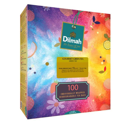 DILMAH PURE GREEN TEA 100x1.5g