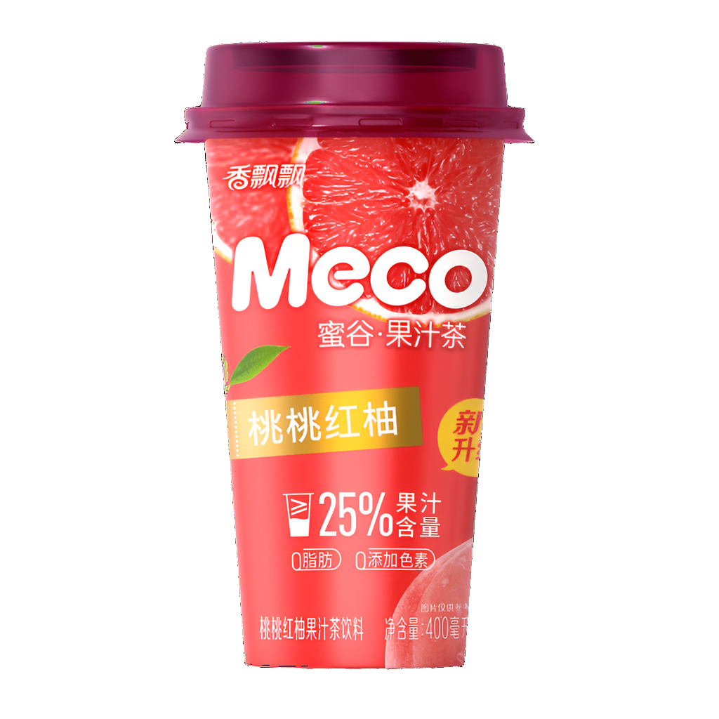 SENPURE MECO Peach and Pink Grapefruit Fruit Tea 400ml