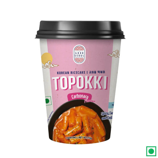 Good Seoul Korean Rice Cake Topokki Carbonara 113g