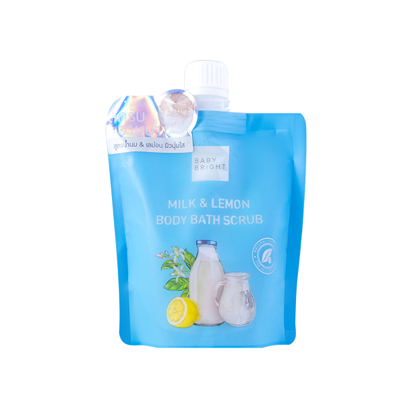 Milk & Lemon Body Bath Scrub 250g Baby Bright (B)