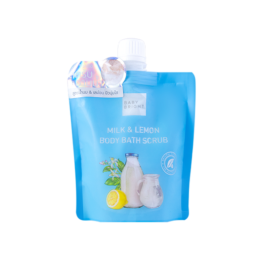 Milk & Lemon Body Bath Scrub 250g Baby Bright (B)