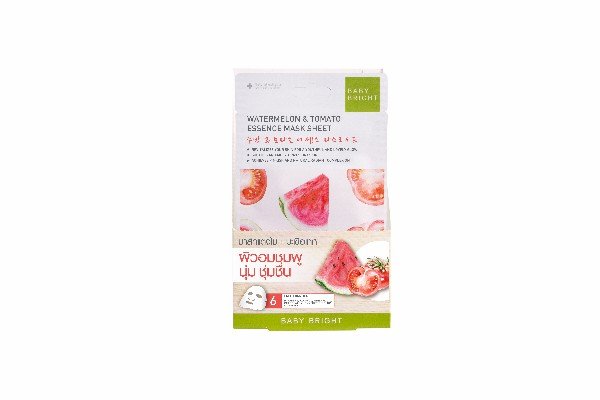 Watermelon & Tomato Essence Mask Sheet 20g Baby Bright (F)